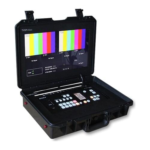 Hs-mcx500 is an 8-channel 4-switch portable mobile studio box carrying portable box