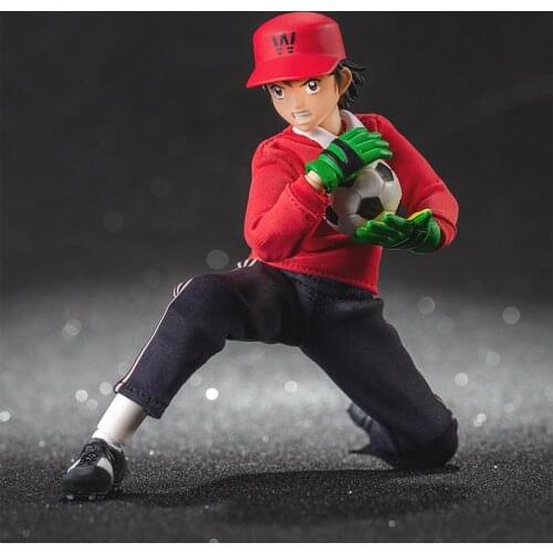 Dasin GT Model Captain Tsubasa Genius Goalkeeper Genzo Wakabayashi SHF 1/12 PVC Action Figure Anime Model Toy