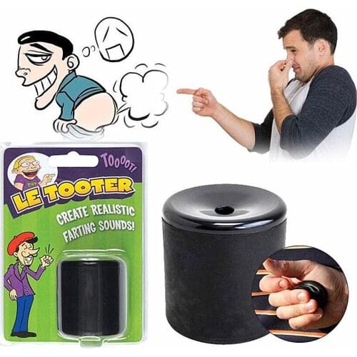 Kids Antistress Le Tooter Realistic Farting Sounds Novelty Funny Gadgets Fart Pooter Gadget Prank Joke Toy Magic Tricks Props