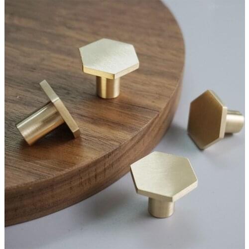 JD Brass Handle Pulls Furniture Knob Cabinet Handle Knob Gold Kitchen Handle Cupboard Pull Furntiture Harware Wall Hook