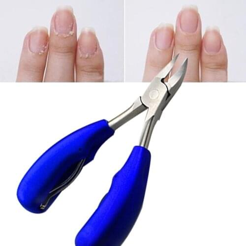 Nail Clipper Ingrown Toenail Stainless Steel Cuticle Scissor Podiatry Paronychia Correction Nail Art Cuticle Nipper Clipper Tool