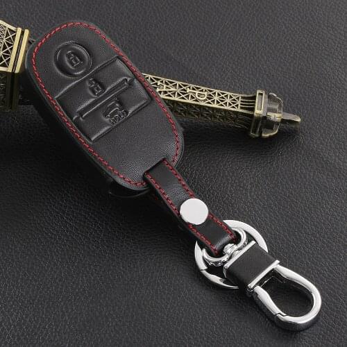 New Car Styling Smart Key Cover Fit For KIA KX3 KX5 K3S RIO K2 Ceed Cerato Optima K3 K5 Sportage Sorento Leather High quality
