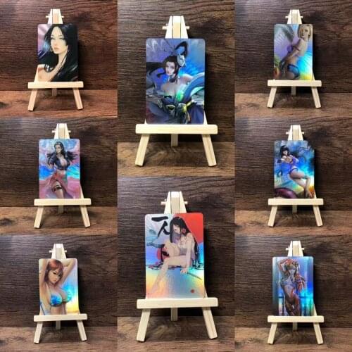 Original Uzumaki Narut Collection Cards 8 Pcs card per box TCG Game Cards Table Toys For Family Children Christmas Gift