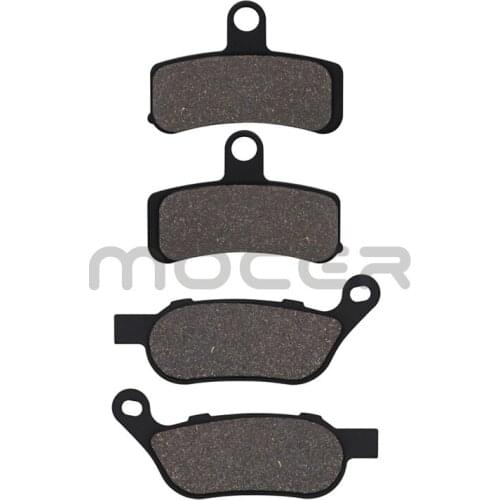 Motorcycle Front Rear Brake Pads for Harley Dyna Super Wide Glide FXD FXDC FXDWG Switchback FLD Street Bob FXDB Low Rider FXDL