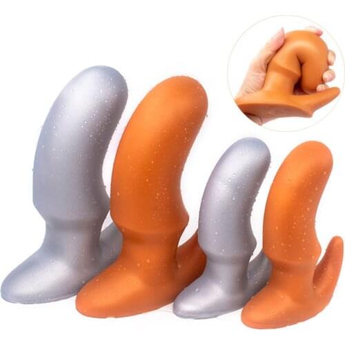 Super Big Anal Dildo Silicone Butt Plug Prostate Massage Backyard Huge Vaginal Anus Dilator Erotic Adult Sex Toys For Woman Men