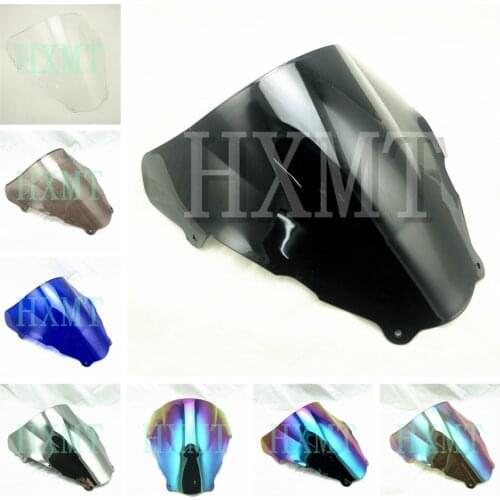 For Suzuki SV650 SV650S SV 650 650S 1999 2000 2001 2002 Motorcycle High Quality Windshield WindScreen Double Bubble black White