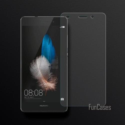 Screen Protector For Huawei P8 LITE P8lite Tempered Glass For Huawei P8 Lite 2.5D Curved Edge Protective Film Full Coverage 0.26