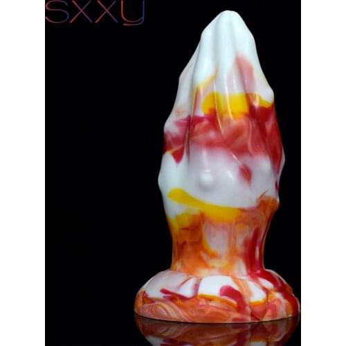 SXXY Beast Anal Dilator Fist Butt Plug Big Fetish Erotic Sex Toys Colorful Fantasy Dildo JeaoDuan Anus Massage Clit Stimulator
