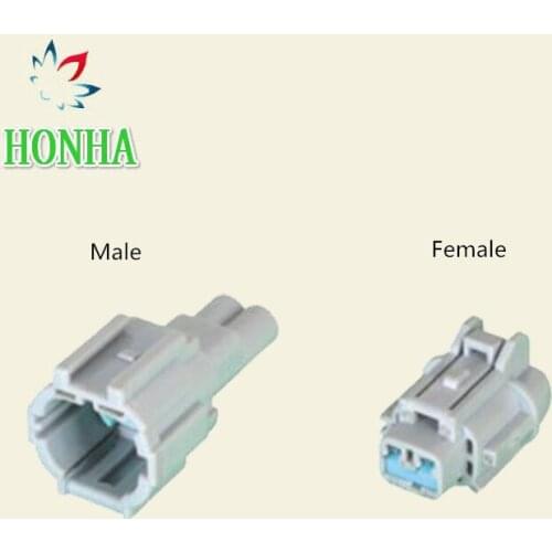 Free shipping 2 Pin Way Female and Male Waterproof Auto Connectors Foglight Plastic Connector 6185-0867 And 6188-0554