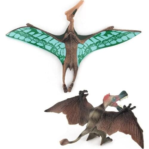 Childrens Simulation Dinosaur World Model Animal Ornaments Velociraptor Pterosaur Tyrannosaurus Action Figure Toy