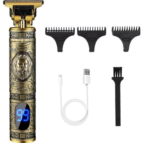 Electric Hair Clipper Hair Trimmer Men Cordless Hair Cutting Machine Barber Haircut USB Beard Trimmer