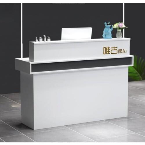 Cashier small simple beauty salon clothing shop nail salon barber shop reception desk