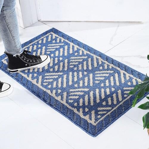 Door Foot Pad Rectangle Irregular Kitchen Bathroom Non-slip Thicken Water Absorption Hot Quality Modern Simple Style Rug Mats