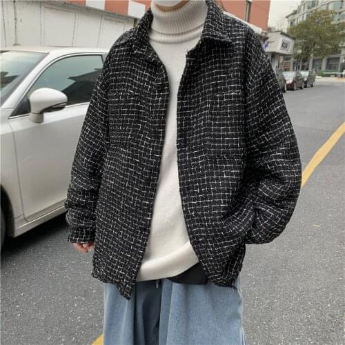 Jacket Mens Spring New Style Loose And Fashionable Casual Shirt Fashion 2021 Tidal Current Streetwear Youth Hot Sale