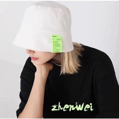Harajuku bucket hat women sun protection short brim cloche cap men teens outdoor kpop hip hop bob hats panama fishing caps