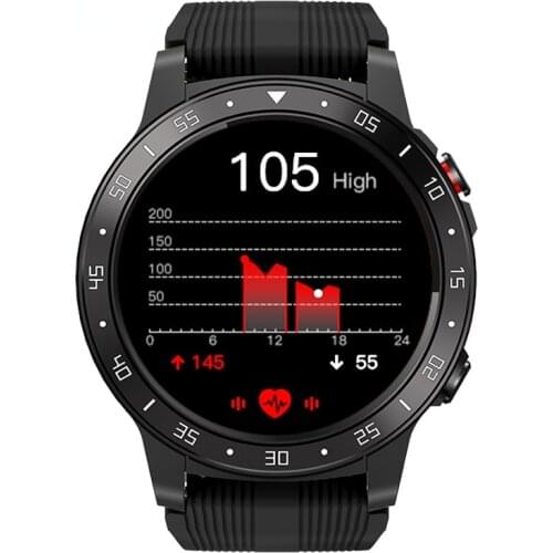 Smart touch screen sports health watch GPS stopwatch blood pressure heart rate altitude pressure compass bluetooth watch
