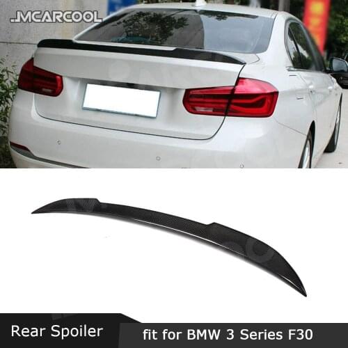 Carbon fiber Rear Spoiler for BMW 3 Series F30 F80 M3 320i 328i 335i 326D 2012-2018 CS Style FRP Boot Lid Wings Spoiler