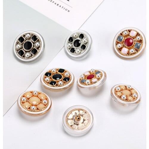 10pcs Metal Buttons For Clothing DIY Apparel Sewing Decorative Button For Crafts Accessories GT-9115