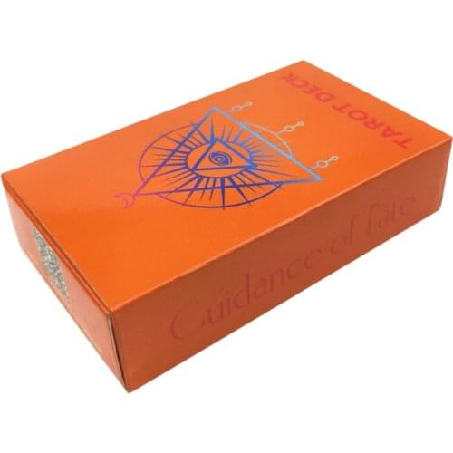 2021 Top Easy Tarots 78 Cards Deck Guidance of Fate Mysterious English Oracle Card Game