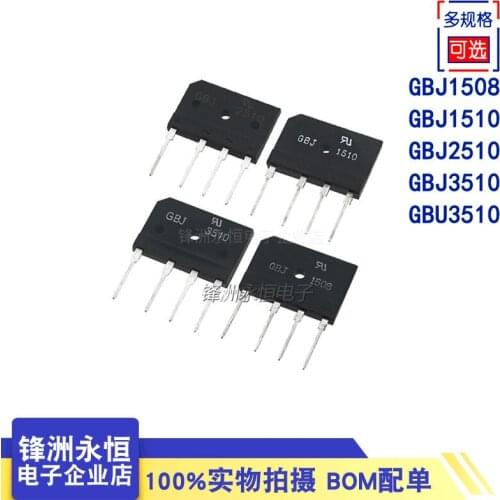 5pcs kbu808 / 1010 / 1510 / / 2510g 8 / 10 / 15 / 25A 1000V rectifier bridge / full bridge / bridge stack