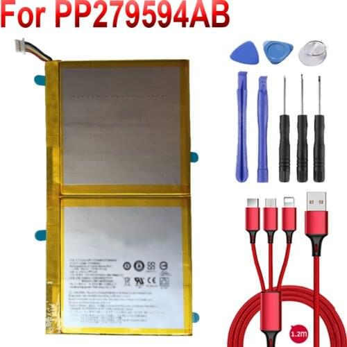 Battery For ACER B3-A40 A7002 HPP279594AB 1ICP3/95/94-2 +USB cable+toolkit