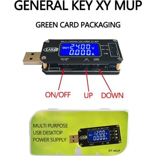DC-DC CNC USB Boost Step down power supply voltage regulator module 5V to 3.3V 9V 12V 24V desktop power module Dual system