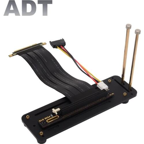ETH Mining 3060 PCI-E X8 to X16 Male to Female Riser Extension Cable for X99 Server Dual CPU Motherboard RTX3060 with Base Board