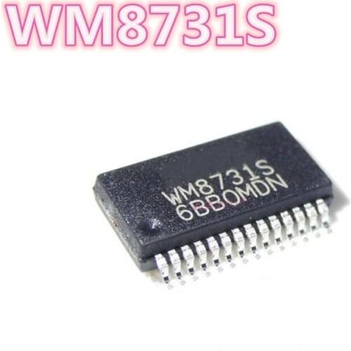 Good quality 5PCS-10PCS WM8731S WM8731SEDS WM8731 SSOP28 Free shipping