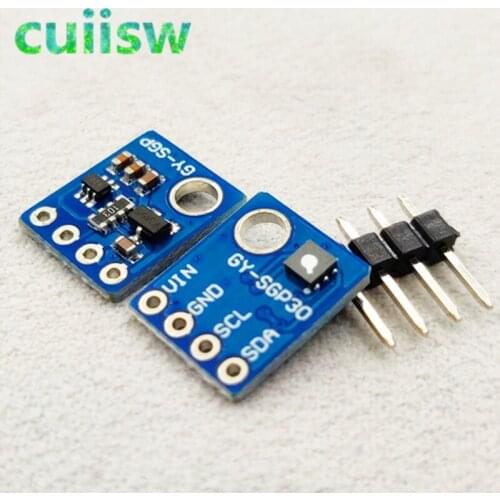 Indoor Air SGP30 Measurement Gas Sensor Multi-pixel Gas Sensor TVOC/eCO2 Air Quality Formaldehyde Carbon Dioxide Detector Tester