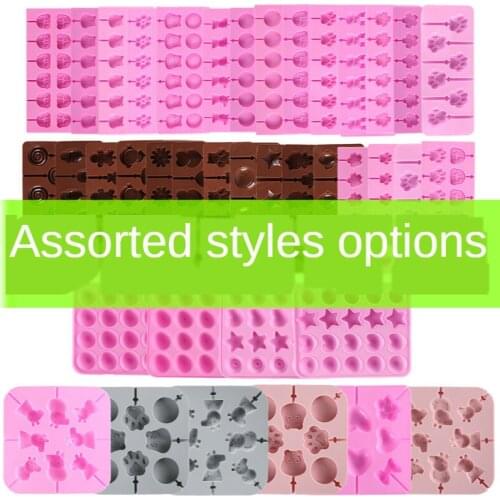 Many Varieties Lollipop Mould Design 6 Even More The Silicone Baking Mold DIY Chocolate Candy Lollipop Tool Accessories