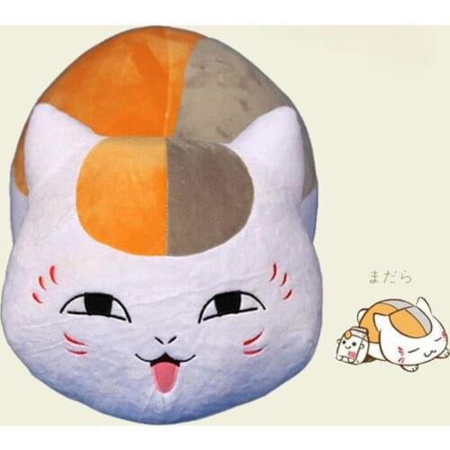 New Natsume Yuujinchou Cat Teacher Plush Pillow Animation Surrounding Lovely Spot Doll Cushion Birthday Gift