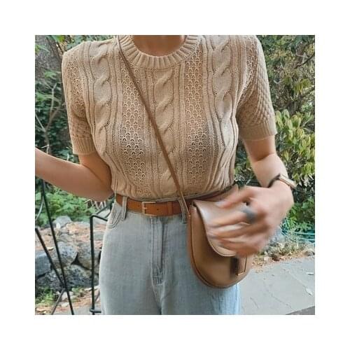 New Embroidery lace Women Blouses Summer Tops femme Casual Women shirt short sleeve Knitted Girls Blouse Plus Size Blusas