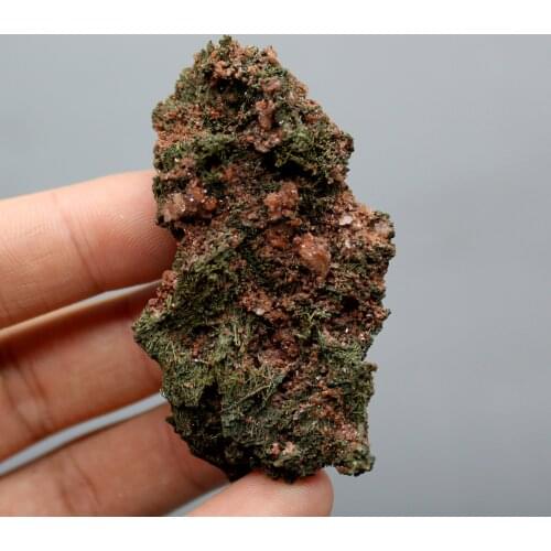 Very rare！ 23.6g Natural dark red Pyromorphite Mineral specimen crystals teaching specimen collection from China