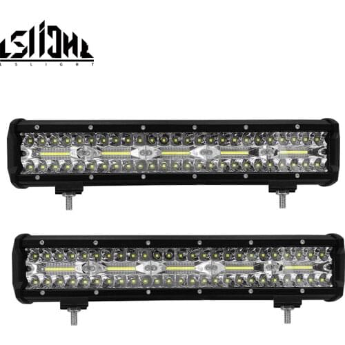 Work LED Light Bar 4x4 levels 15' 300W Searchlight for Cars Motorcycle Headlight LED Beam for Offroad 12V 24V Cars