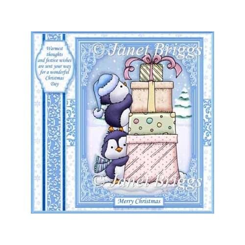 Scrapbooking Dies Metal Nouveau Arrivage 2019 Penguin Gifts Christmas Cutting Dies Stencil Emboss