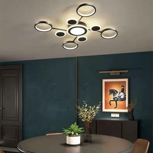 Living room 2020 net red new LED ceiling lamp home bedroom lamp creative restaurant lamp factory direct sales