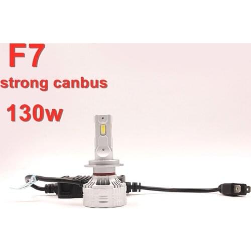 F7 130W H7 H4 Canbus Led Headlight Bulb H7 H4 H8 H11 9005 Hb3 Hb4 super bright white car led fog head lamp F7 h4 h7 h11 9006 hb4