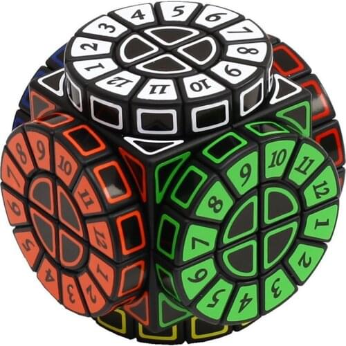 High Quality 2x2 Time Machine Magic Cube Puzzle Limited Version Wheels of Wisdom digital Cubo Magico Educational Toys Gift