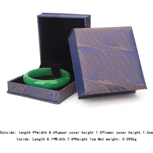 Female Purple Bracelet Jewelry Display Storage Box Women Earring Pendent Wedding Ring Packaging Jewellery Organizer Lover Gifts