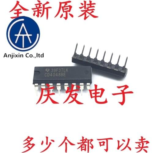 10pcs 100% orginal new real stock CD4048BE CD4048 DIP-16