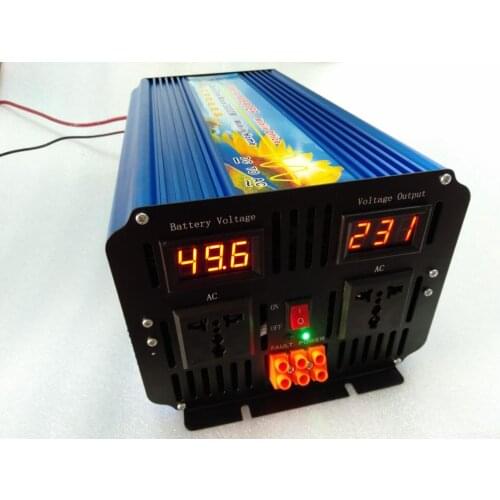 Solar inverter 5000W DC24V to AC110V 60HZ inversor de onda senoidal pura off grid