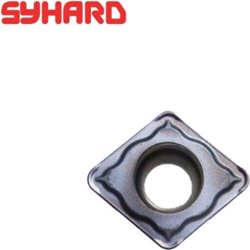 CCMT060208-EM YBG202/YBG205 10 pcs/lots cnc carbide turning inserts cnc blade lathe tool for stainless steel