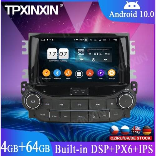 For CHEVROLET MALIBU 2013 2014 2015 PX6 DSP Android 10.0 Car CD DVD Player Head Unit GPS Navigation Multimedia Player Radio 64G