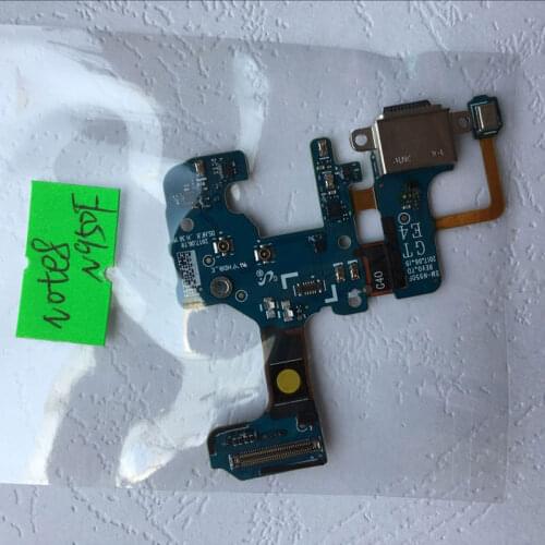 BINYEAE USB Dock Board Charging Port+Microphone+Connection FPC Flex Cable For Samsung Note 8 N950F Replace Part