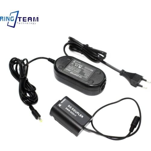 DMW-BLK22 Dummy Battery DMW-DCC17 DC Coupler Plus DMW-AC8 AC Power Adapter for Panasonic DC-S5 DC-S5K Lumix S5