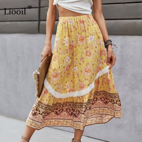Liooil Women's Skirts
