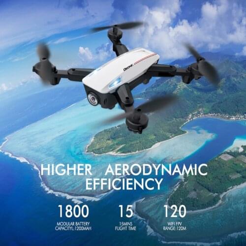 Mini Rc Drone D58 RC 4K 1080P HD Dual Camera WiFi FPV Air Pressure Altitude Hold Foldable Quadcopter Gps Dron For Boy Toys