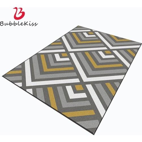 Bubble Kiss Nordic Style Rug Asymmetric Simple Geometric Lines Modern Home Living Room Carpet Teenager Bedroom Decor Rugs