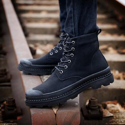Sneaker informales mens leisure black man sale 2020 fashion zapatos causal boots wear leather hot sports shoe para men hombre