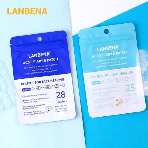 Acne Removal Patches LANBENA Invisible LAMBENA Strip From Freckles of Nose Face LABENA Against Pimple Anti-spots Extrusion Paste